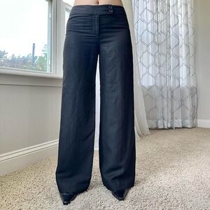 Wide Leg Black Pants